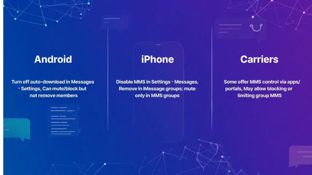 Drop MMS: Protect Privacy and Control MMS Messages